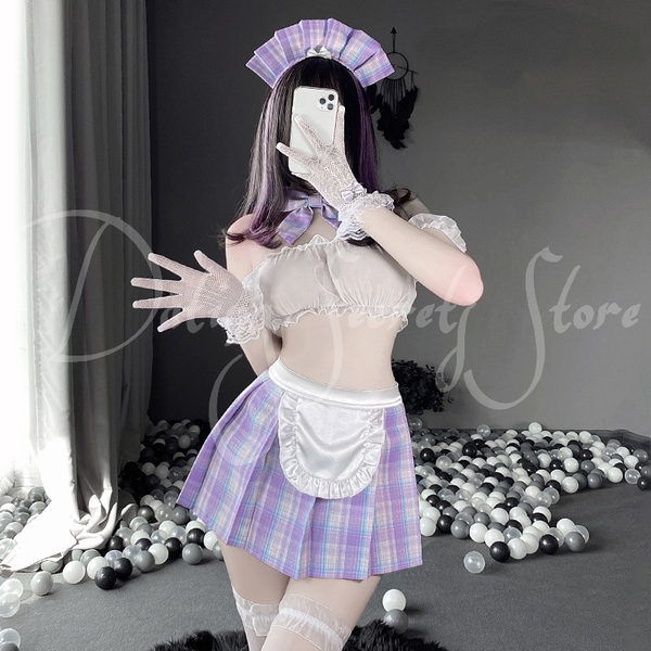 costumes 5pcs women cute japanese maid cosplay costumes sweet lolita outfits transparent lace bra with mini skirt temptation, Black
costumes 5pcs women cute japanese maid cosplay costumes sweet lolita outfits transparent lace bra with mini skirt temptation, Black