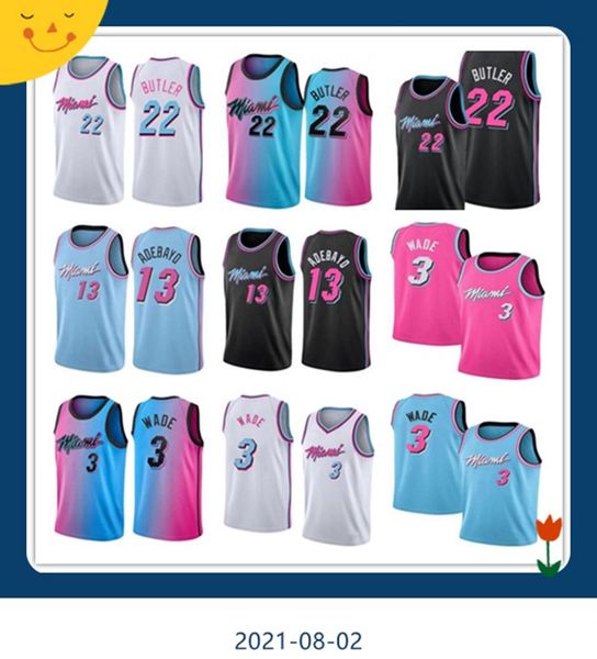 2021 new dwyane tyler wade jimmy herro bam 22 butler 13 adebayo city basketball jersey edion white blue black, Black;red
2021 new dwyane tyler wade jimmy herro bam 22 butler 13 adebayo city basketball jersey edion white blue black, Black;red