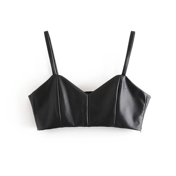 summer style women european and american fashion self-cultivation outer wear female pu camisole 210531, White
summer style women european and american fashion self-cultivation outer wear female pu camisole 210531, White