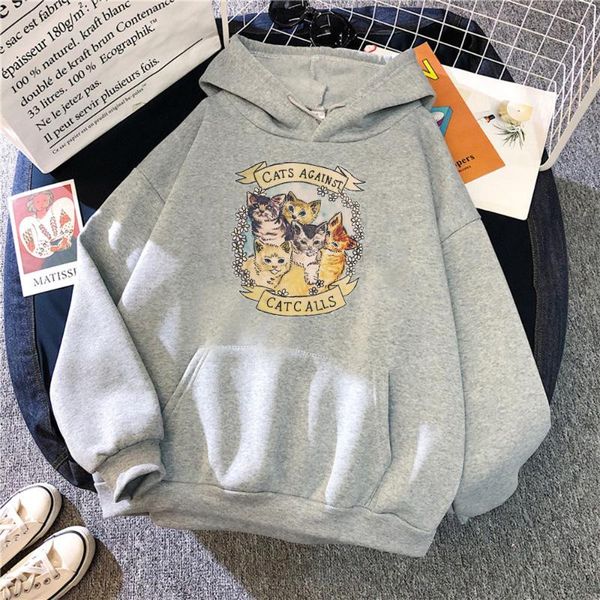 men's hoodies & sweatshirts 2021 lose vintage sportwear katze gegen die league druck mit kapuze coldproof mode sweatshirt weiche hoodie, Black
men's hoodies & sweatshirts 2021 lose vintage sportwear katze gegen die league druck mit kapuze coldproof mode sweatshirt weiche hoodie, Black