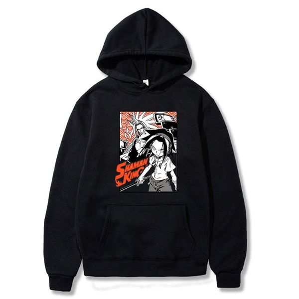 men's hoodies & sweatshirts anime shaman king yoh asakura amidamaru printed cotton unsiex wear long sleeves hoodie fashion style street, Black
men's hoodies & sweatshirts anime shaman king yoh asakura amidamaru printed cotton unsiex wear long sleeves hoodie fashion style street, Black