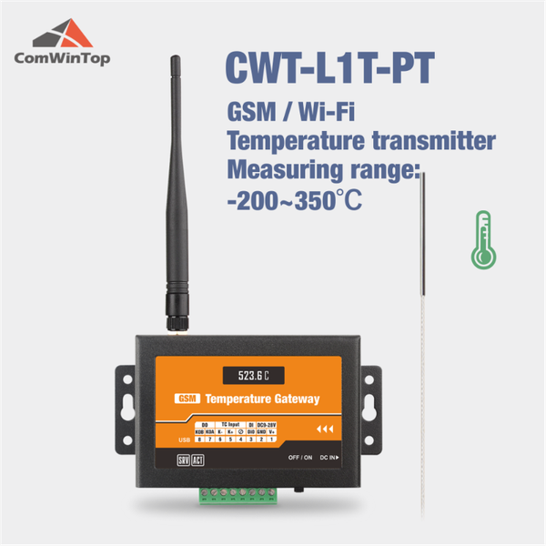 smart home control cwt-l1t-pt wireless gsm 3g 4g wifi pt100 temperature sensor alarm transmitter
smart home control cwt-l1t-pt wireless gsm 3g 4g wifi pt100 temperature sensor alarm transmitter