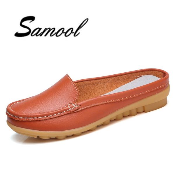 slippers summer retro pu leather women's loafers slip on flat sandals outdoor ladies lazy shoes woman zapatos mujer xx4, Black
slippers summer retro pu leather women's loafers slip on flat sandals outdoor ladies lazy shoes woman zapatos mujer xx4, Black