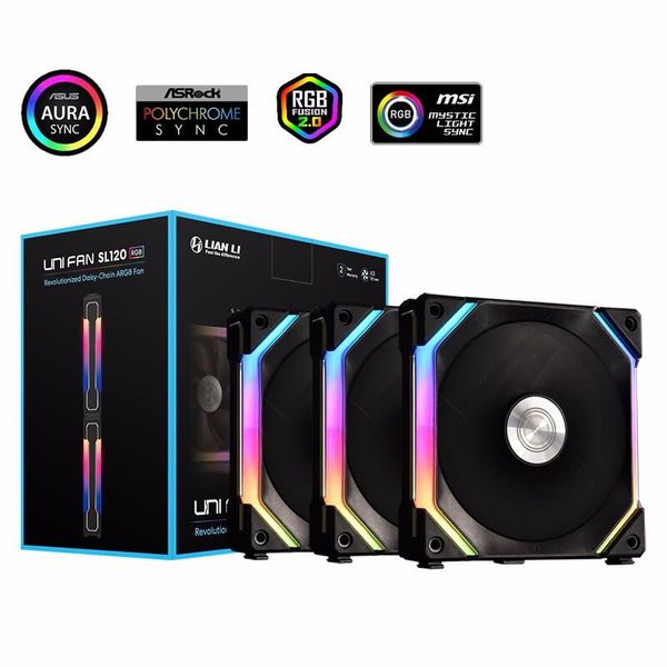 fans & coolings lianli uni fan sl120 cableless ,splicing modularity ,pin to pin contact point light synchronization 3pcs/kit black white
fans & coolings lianli uni fan sl120 cableless ,splicing modularity ,pin to pin contact point light synchronization 3pcs/kit black white
