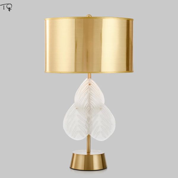 table lamps american leaf glass desk led crystal gold design creative modern minimalist living room bedroom bedside study decorative
table lamps american leaf glass desk led crystal gold design creative modern minimalist living room bedroom bedside study decorative