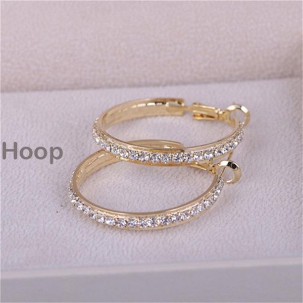hoop & huggie rhinestone earring women simple large circle gold earrings jewelry for girl pendientes oorbellen, Golden;silver
hoop & huggie rhinestone earring women simple large circle gold earrings jewelry for girl pendientes oorbellen, Golden;silver
