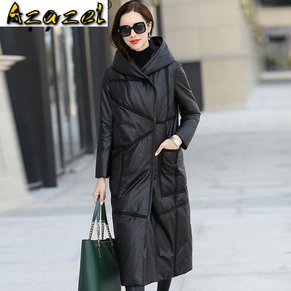 women's leather & faux sheepskin down coat female natural real genuine jacket winter women clothes 2021 korean vintage zt4058, Black
women's leather & faux sheepskin down coat female natural real genuine jacket winter women clothes 2021 korean vintage zt4058, Black