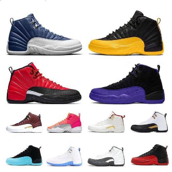 2021 12s cny new reverse taxi dark grey basketball shoes 12 fiba shoe bred gym red men women french blue sports shoes sneaker
2021 12s cny new reverse taxi dark grey basketball shoes 12 fiba shoe bred gym red men women french blue sports shoes sneaker