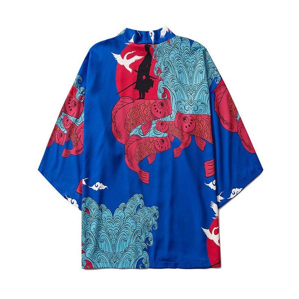 ethnic clothing summer kimono man cardigan yukata male jacket men personality japan harajuku streetwear samurai clothes three quarter sleeve, Red
ethnic clothing summer kimono man cardigan yukata male jacket men personality japan harajuku streetwear samurai clothes three quarter sleeve, Red