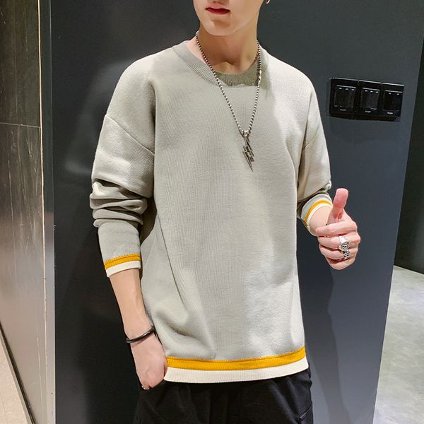 2021 new winter men korean fashion trend loose large size -4xl o-neck pullovers casual solid sweater youth drop shipping v3us, White;black
2021 new winter men korean fashion trend loose large size -4xl o-neck pullovers casual solid sweater youth drop shipping v3us, White;black