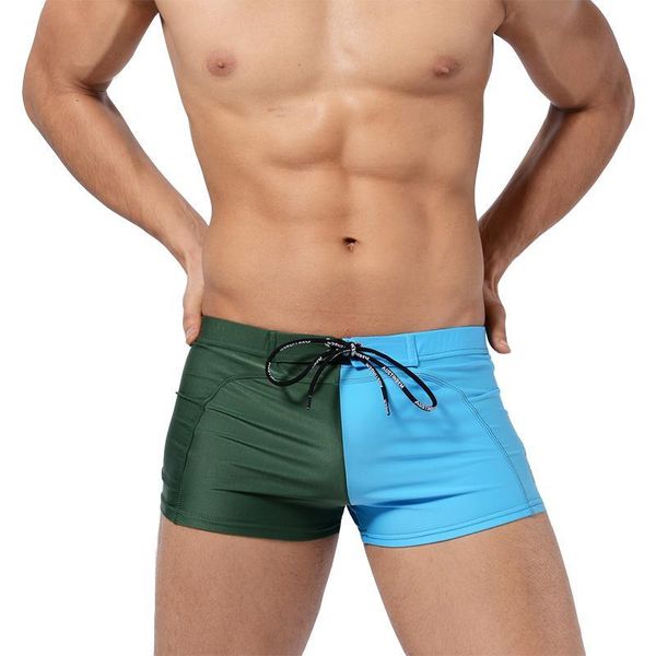 two-piece suits fashion men's swim shorts racing swimsuit man swimming trunks boxer breathable swimwear beachwear stitching color
two-piece suits fashion men's swim shorts racing swimsuit man swimming trunks boxer breathable swimwear beachwear stitching color
