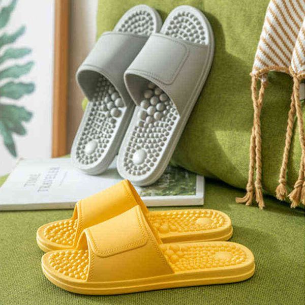 couple shoes indoor home soft non-slip slipper women men massage slipper wear-resistant flip flops for bathroom casa y220307, Black
couple shoes indoor home soft non-slip slipper women men massage slipper wear-resistant flip flops for bathroom casa y220307, Black