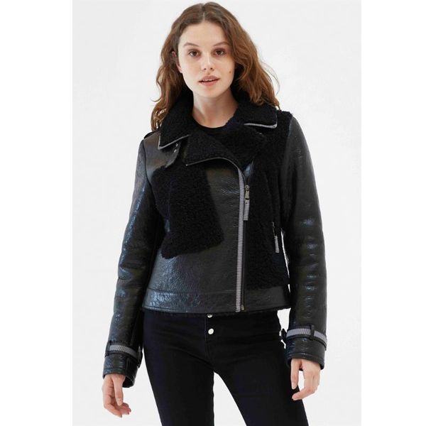 women's leather & faux womens black shearling coat turkey wool short jacket bomber fur
women's leather & faux womens black shearling coat turkey wool short jacket bomber fur