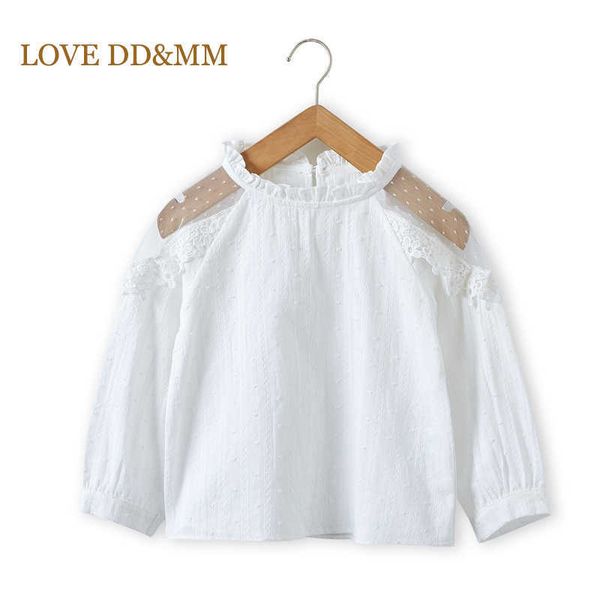 love dd&mm girl shirts casual cute lace hollow polka dot long sleeved shirt outfits kids clothes children costume 210715, White;black
love dd&mm girl shirts casual cute lace hollow polka dot long sleeved shirt outfits kids clothes children costume 210715, White;black
