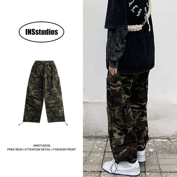 men's pants icclek autumn casual hip-hop camouflage overalls trousers cargo men joggers, Black
men's pants icclek autumn casual hip-hop camouflage overalls trousers cargo men joggers, Black