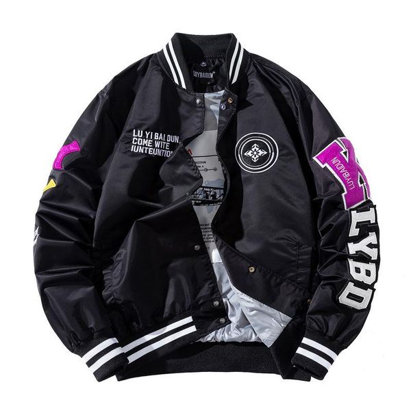 men's jackets bomber jacket men streetwear loose windbreaker mens woman harajuku embroidery hip hop casual outwear hooded pilot, Black;brown
men's jackets bomber jacket men streetwear loose windbreaker mens woman harajuku embroidery hip hop casual outwear hooded pilot, Black;brown