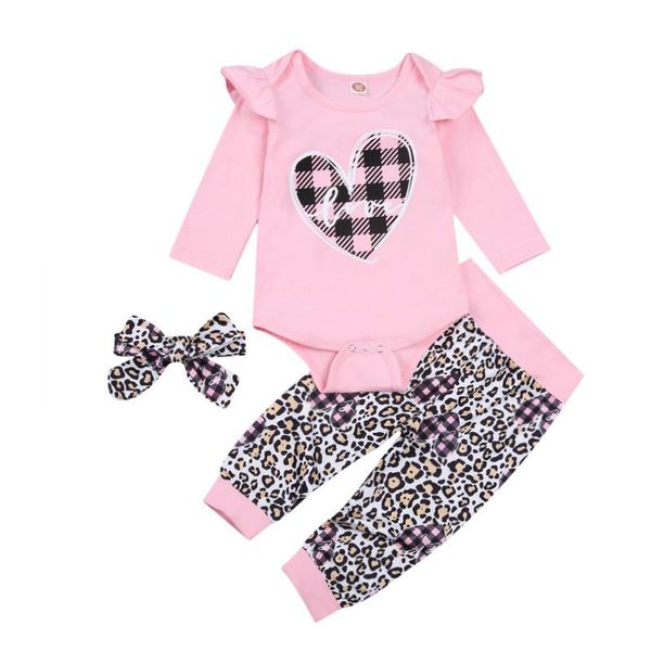 clothing sets kid girl leopard print three-piece body baby suit romper + trousers headband bow decoration spring infant, White
clothing sets kid girl leopard print three-piece body baby suit romper + trousers headband bow decoration spring infant, White