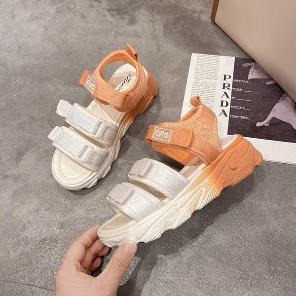 women's sandals 2021 summer fashion women chunky beach sandals denim comfortable sandalias mujer, Black
women's sandals 2021 summer fashion women chunky beach sandals denim comfortable sandalias mujer, Black
