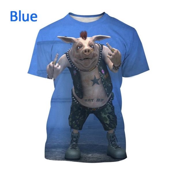 men's t-shirts summer fashion animal pig 3d casual funny printed hip-hop short-sleeved t-shirt, White;black
men's t-shirts summer fashion animal pig 3d casual funny printed hip-hop short-sleeved t-shirt, White;black
