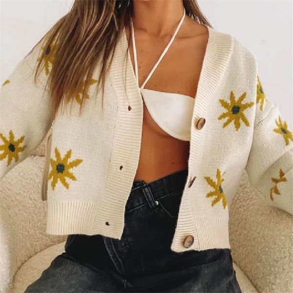 women's jackets winter fall women long sleeve knitwear 2021 casual ladies dropped shoulder single-breasted floral knitted coat cardigan, Black;brown
women's jackets winter fall women long sleeve knitwear 2021 casual ladies dropped shoulder single-breasted floral knitted coat cardigan, Black;brown