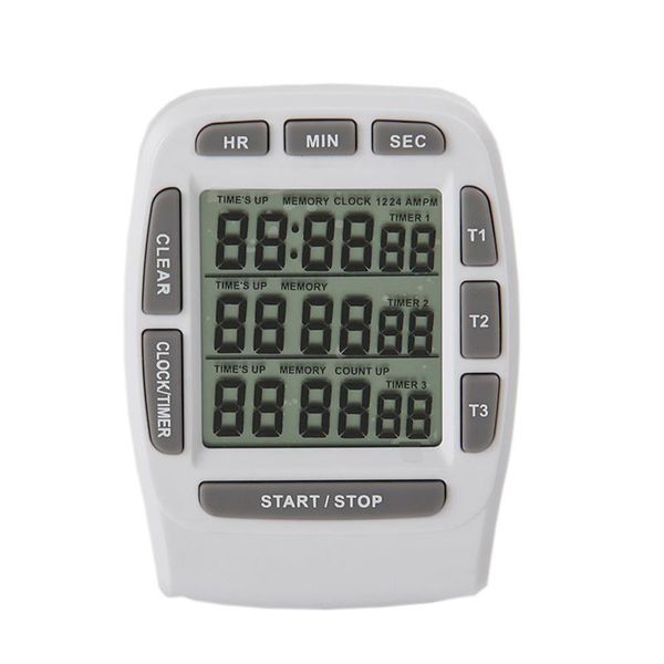 timers digital lcd kitchen timer magnetic cooking 3 channel display hour/min/sec am/pm gadgets tools
timers digital lcd kitchen timer magnetic cooking 3 channel display hour/min/sec am/pm gadgets tools