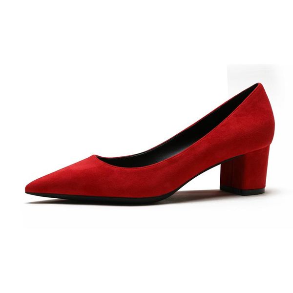 dress shoes 2021 style women pumps classic genuine suede leather square high heels party wedding woman, Black
dress shoes 2021 style women pumps classic genuine suede leather square high heels party wedding woman, Black