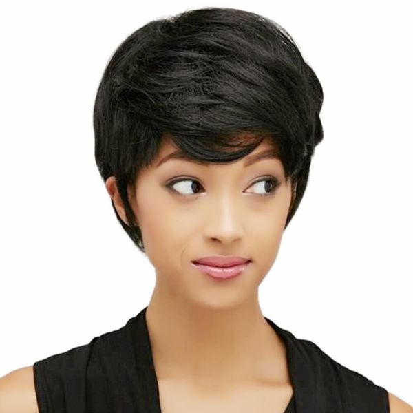 short bob straight frontal human hair wigs for black women pre plucked machine made closure pixie cut brazilian none lace front wigs, Black;brown
short bob straight frontal human hair wigs for black women pre plucked machine made closure pixie cut brazilian none lace front wigs, Black;brown