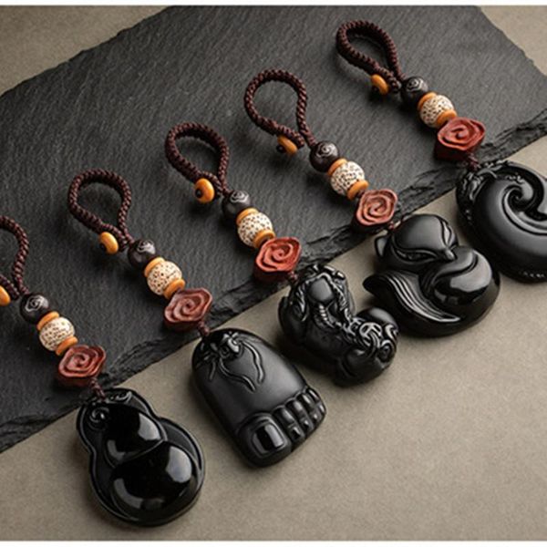 keychains natural rainbow eye obsidian keychain phone chain women's good fortune ruyi pixiu bag hanging jewelry lotus, Silver
keychains natural rainbow eye obsidian keychain phone chain women's good fortune ruyi pixiu bag hanging jewelry lotus, Silver