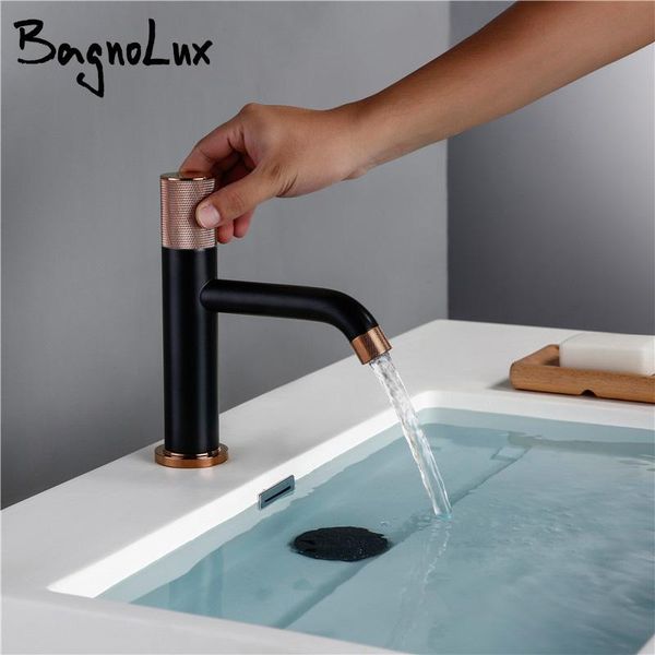 bathroom sink faucets wholesale retail mablack & gold rose knurled handle basin swivel knurling knob design deck-mount water mixer tap
bathroom sink faucets wholesale retail mablack & gold rose knurled handle basin swivel knurling knob design deck-mount water mixer tap