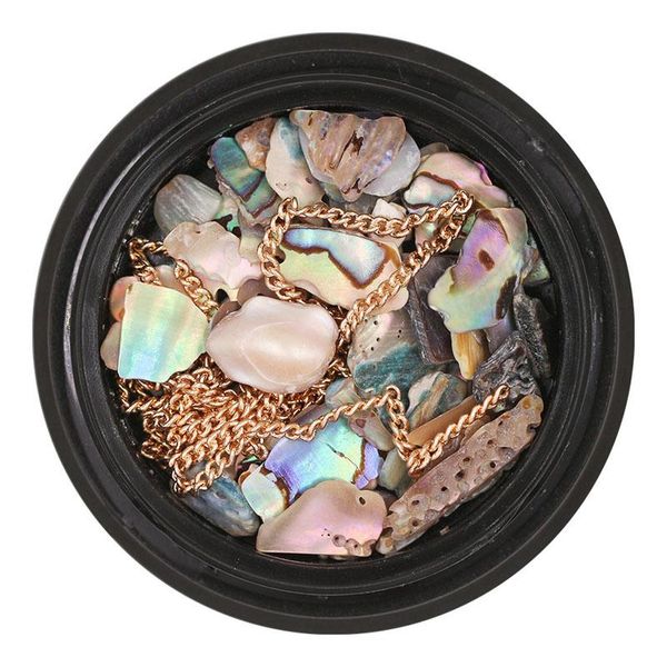 stickers & decals 1 box colorful sea shell stones mix nail art decor sticker with chains supplies cin6 899, Black
stickers & decals 1 box colorful sea shell stones mix nail art decor sticker with chains supplies cin6 899, Black