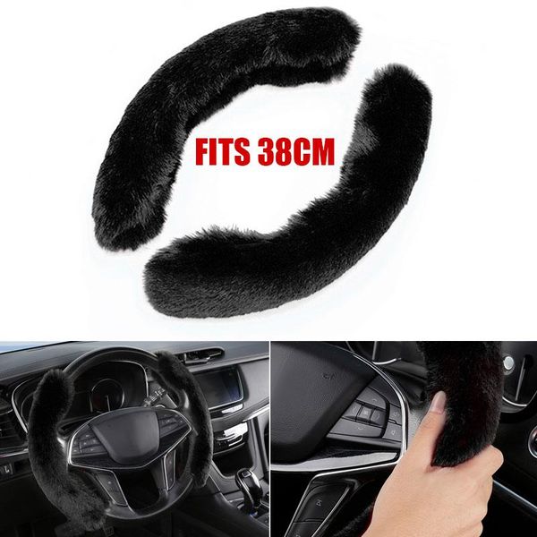 steering wheel covers 2pcs soft plush spring cover kit 38cm anti-slip winter warm auto car interior accessory
steering wheel covers 2pcs soft plush spring cover kit 38cm anti-slip winter warm auto car interior accessory
