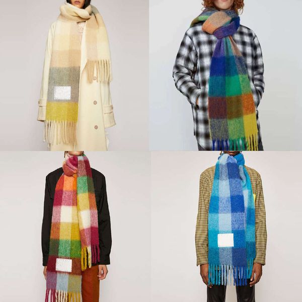 woven nordic ac family lengthened cashmere like rainbow scarf with big tassel warm color plaid neck in autumn and winter, Blue;black
woven nordic ac family lengthened cashmere like rainbow scarf with big tassel warm color plaid neck in autumn and winter, Blue;black