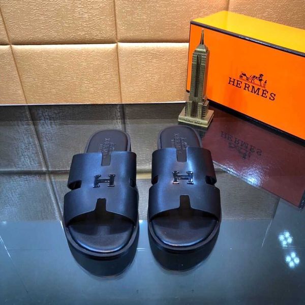 slippers sandals slippers new men's color leather slippers, imported sheepskin foot pad lining, original combination sole sandalsazly, Black
slippers sandals slippers new men's color leather slippers, imported sheepskin foot pad lining, original combination sole sandalsazly, Black
