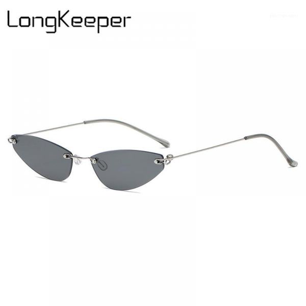 sunglasses longkeeper rimless cat eye women brand design luxury metal sun glasses female shades uv400 eyewear gafas de sol, White;black
sunglasses longkeeper rimless cat eye women brand design luxury metal sun glasses female shades uv400 eyewear gafas de sol, White;black