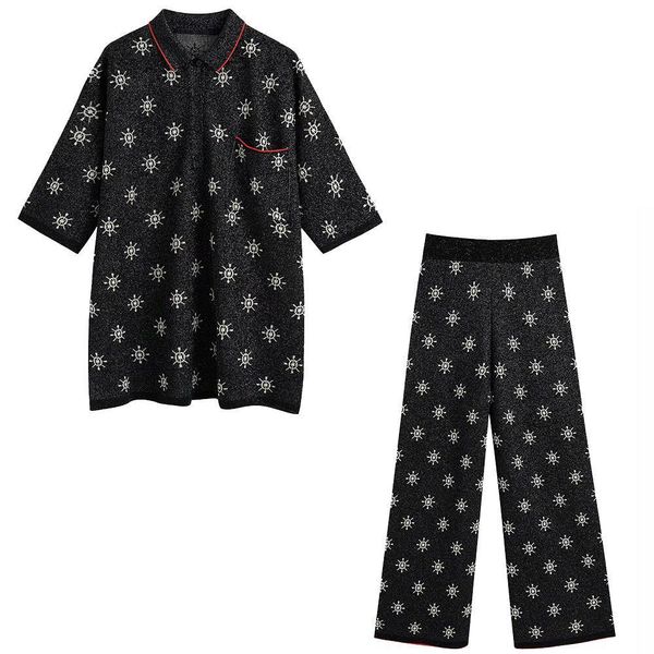 2021 new summer women 2 pieces set black floral short sleeve shirt blouse long pants suit female casual woman clothes, Gray
2021 new summer women 2 pieces set black floral short sleeve shirt blouse long pants suit female casual woman clothes, Gray