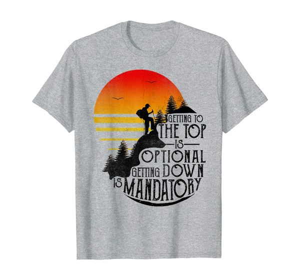 getting to the funny hiking camping t-shirt gift t-shirt, White;black
getting to the funny hiking camping t-shirt gift t-shirt, White;black