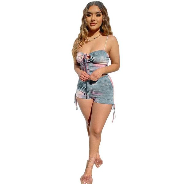 women's tracksuits women two piece tracksuit set print strap bandage crop side shirring hollow out shorts summer outfits, Gray
women's tracksuits women two piece tracksuit set print strap bandage crop side shirring hollow out shorts summer outfits, Gray