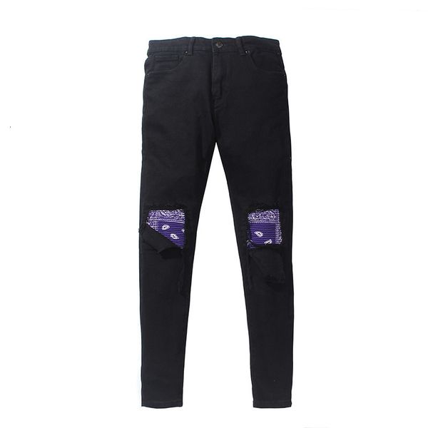 men's jeans jeans with high pipes, torn shreds bjw2, Blue 
men's jeans jeans with high pipes, torn shreds bjw2, Blue
