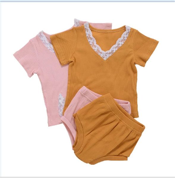 clothing sets 0-3y born toddler kids baby girls clothes solid color short sleeve cotton casual shorts 2pc outfit summer, White
clothing sets 0-3y born toddler kids baby girls clothes solid color short sleeve cotton casual shorts 2pc outfit summer, White