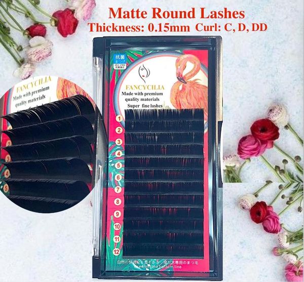 false eyelashes matte round grafting eyelash thickness 0.15mm curl c d dd individual tapered extension
false eyelashes matte round grafting eyelash thickness 0.15mm curl c d dd individual tapered extension