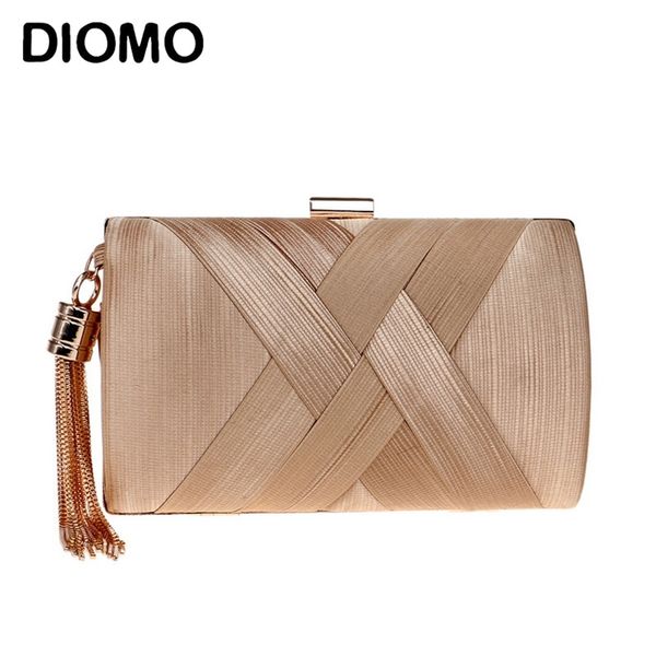 diomo evening bags clutches for women fashion ladies luxury tassel purse wedding party gold black green 210823
diomo evening bags clutches for women fashion ladies luxury tassel purse wedding party gold black green 210823