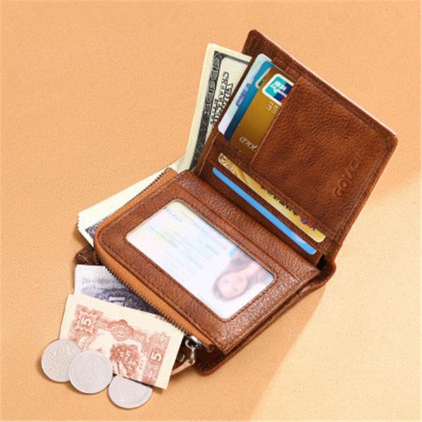 rfid men wallets slim genuine leather vintage short male purse zip coin pouch cards wallet designer wallet men billetera hombre, Red;black
rfid men wallets slim genuine leather vintage short male purse zip coin pouch cards wallet designer wallet men billetera hombre, Red;black