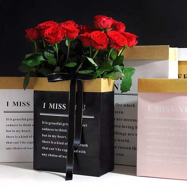 gift wrap 1pcs hug bags flower bouquet packaging wrapping paper cardboard bag cases valentine's day wedding birthday party decoration
gift wrap 1pcs hug bags flower bouquet packaging wrapping paper cardboard bag cases valentine's day wedding birthday party decoration