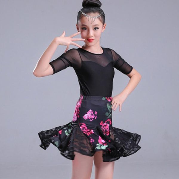 stage wear girl latin dance dress for girls lace salsa tango skirt ballroom dancing child competition dancewear kids costumes, Black;red
stage wear girl latin dance dress for girls lace salsa tango skirt ballroom dancing child competition dancewear kids costumes, Black;red