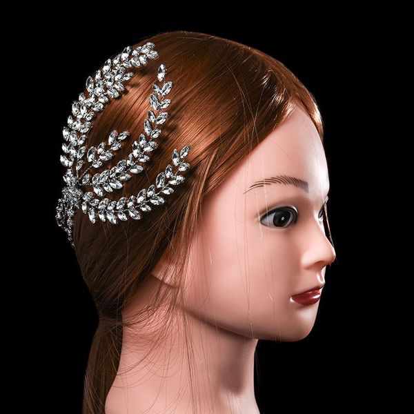 hair clips & barrettes luxurious crystal soft bridal headband headwear crown flowers gild silver plated wedding woman girl accessories, Golden;silver
hair clips & barrettes luxurious crystal soft bridal headband headwear crown flowers gild silver plated wedding woman girl accessories, Golden;silver