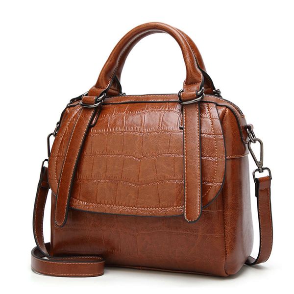 2021 autumn women's bag big boston fashion pillow oil wax portable one shoulder messenger bag
2021 autumn women's bag big boston fashion pillow oil wax portable one shoulder messenger bag