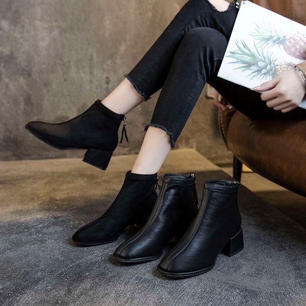 thick high-heeled women autumn winter 2020 new square head short tube middle heel soft leather net red thin boots suede, White;red
thick high-heeled women autumn winter 2020 new square head short tube middle heel soft leather net red thin boots suede, White;red