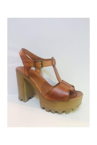sandals leather, Black