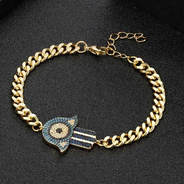 link, chain zlxgirl classic palm shape cubic zirconia bracelet accessories brand women's wedding cooper bracelet&bangle couple gifts, Black
link, chain zlxgirl classic palm shape cubic zirconia bracelet accessories brand women's wedding cooper bracelet&bangle couple gifts, Black