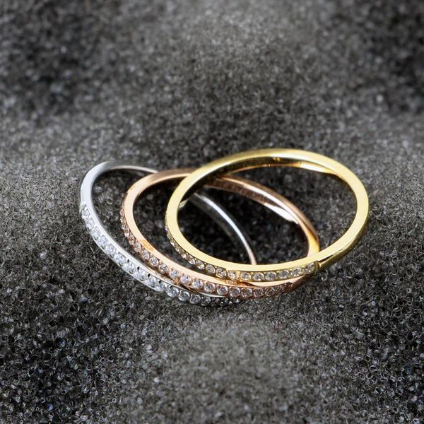 wedding rings fashion brand rose gold color stainless steel sample 20 full crystal love round engagement ring women party gift, Slivery;golden
wedding rings fashion brand rose gold color stainless steel sample 20 full crystal love round engagement ring women party gift, Slivery;golden